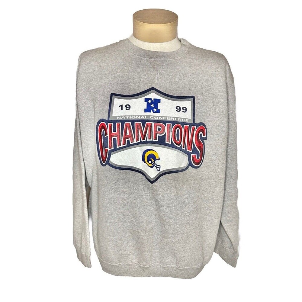 Vintage 90’s St. Louis Rams Conference Champions Crewneck Sweatshirt